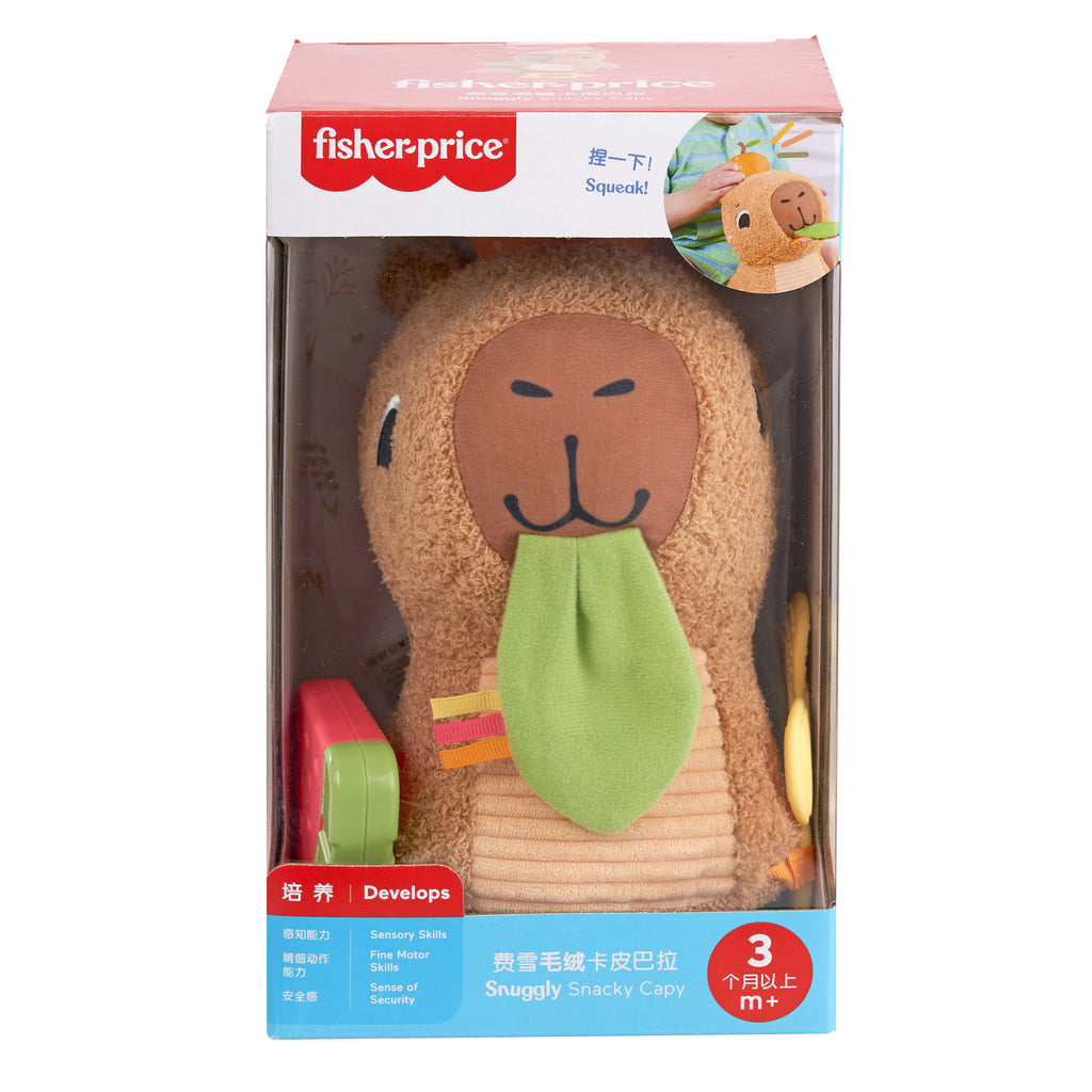 Fisher-Price Baby Brinquedo para Bebês capivara estímulos e jogo