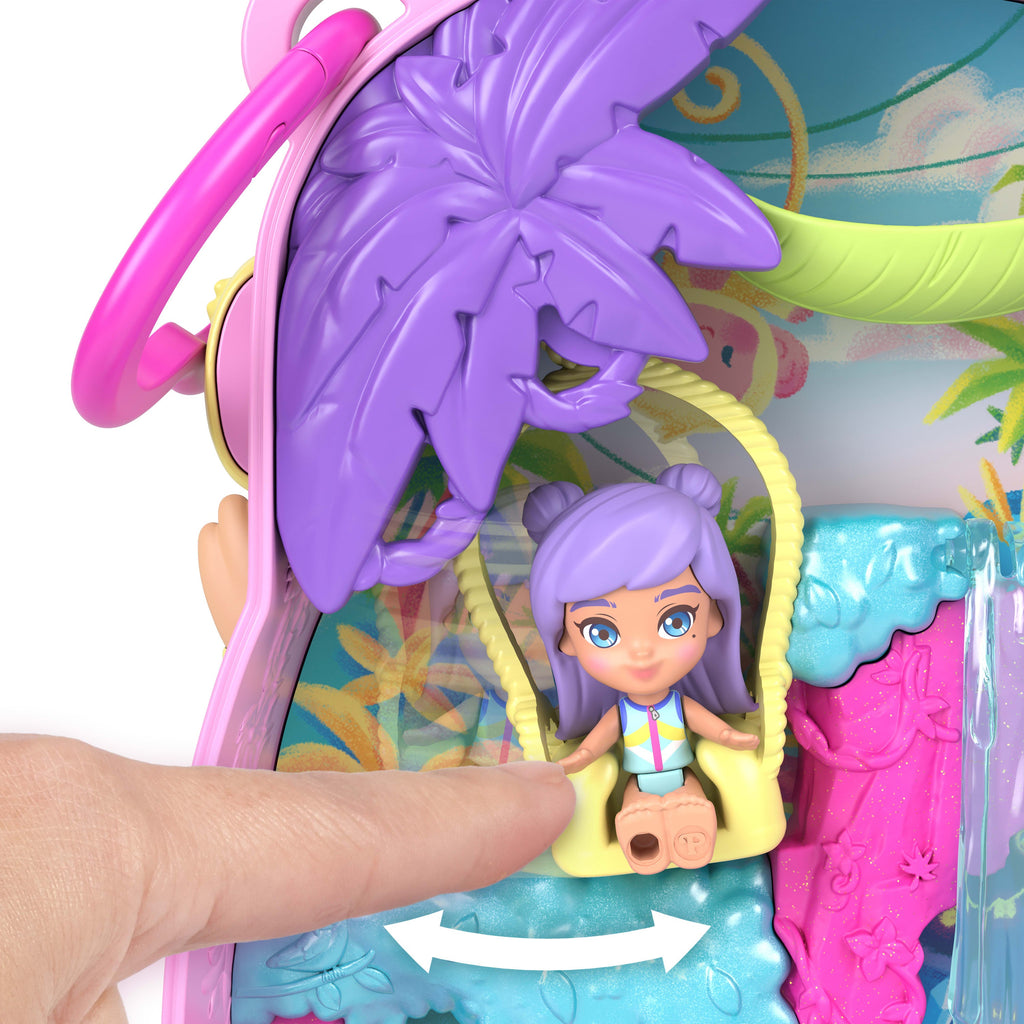 Polly Pocket Set de Juego Compacto Changuito Piña Colada