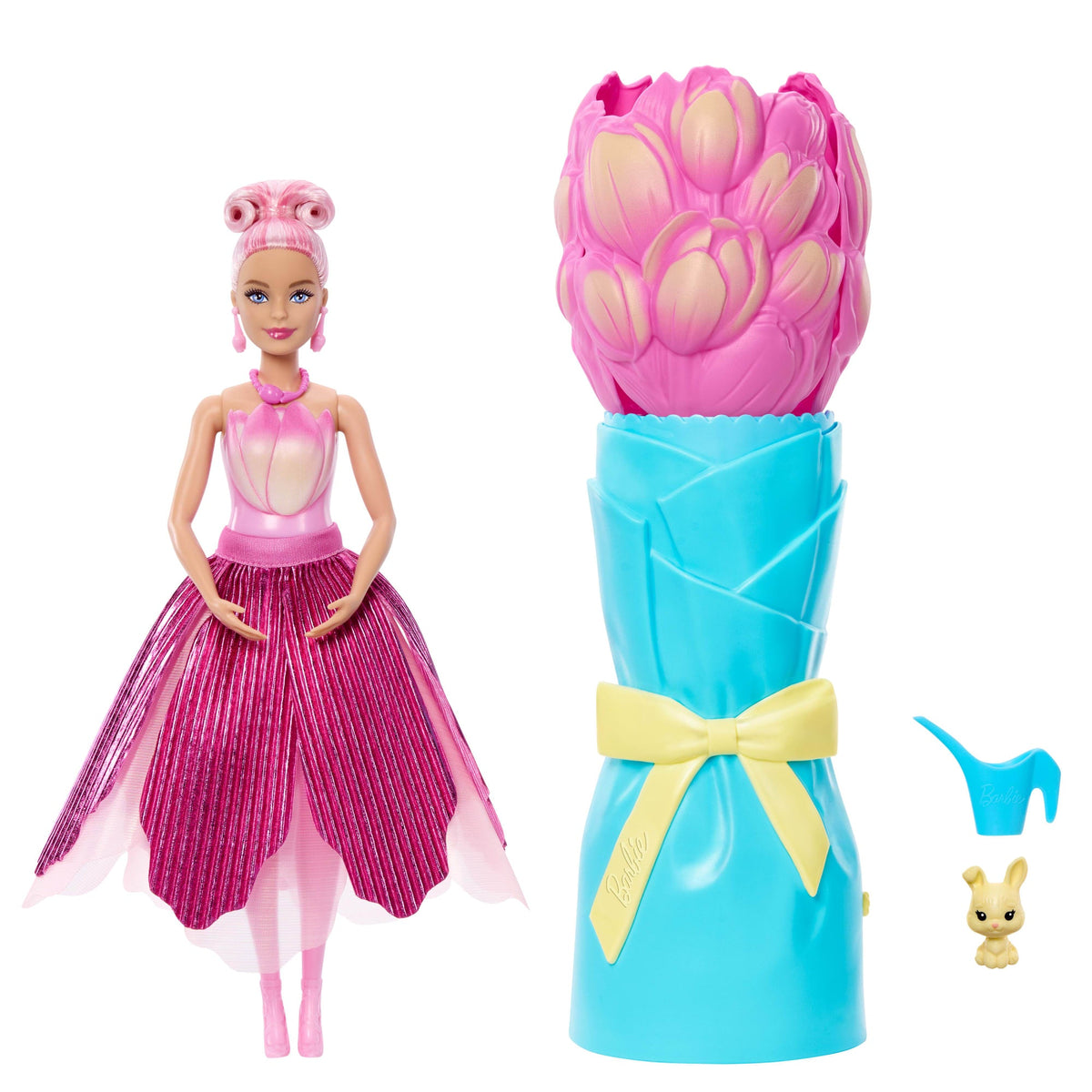 Barbie®-Poupée Pétals Pop Tulipe et Accessoires