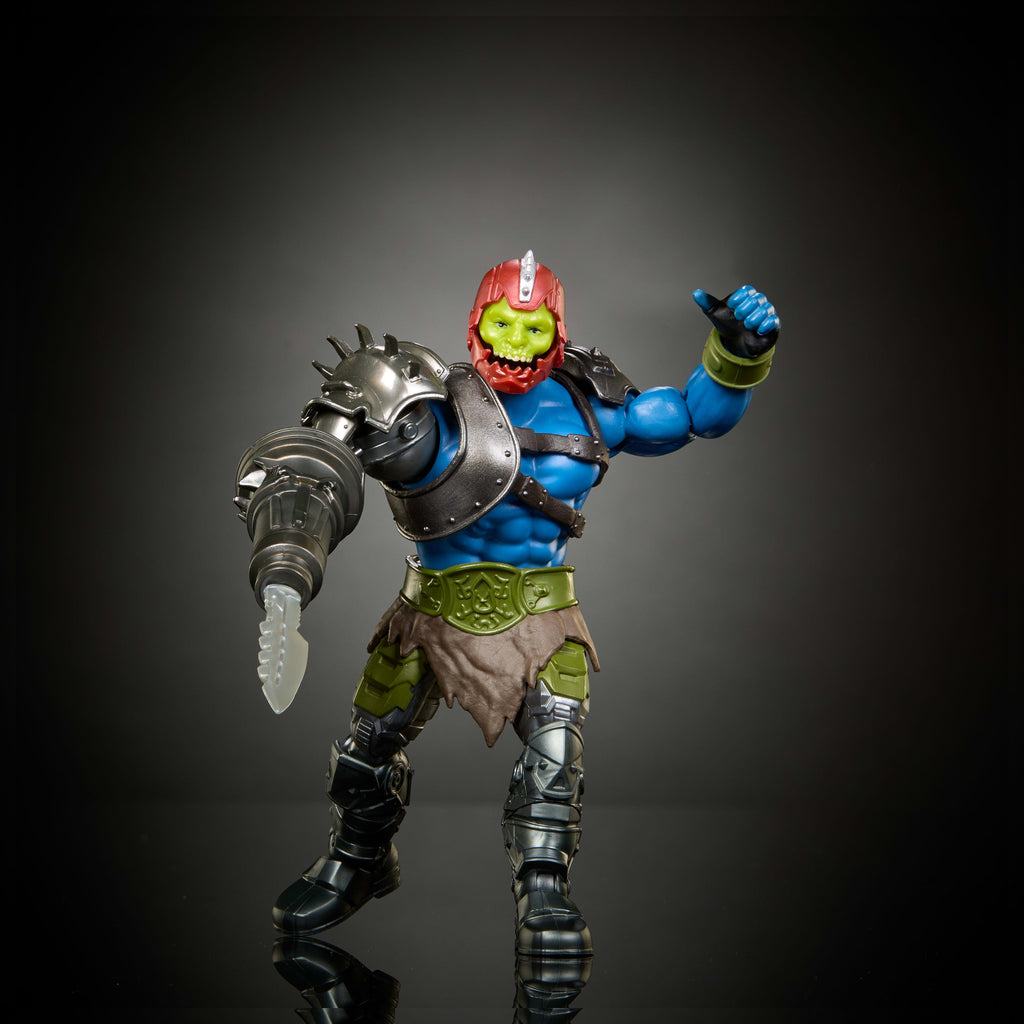Masters Of The Universe 2026 Movie Origins Deluxe Trap Jaw Action Figure Villain Toy, Accessories