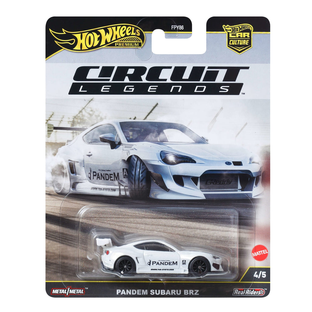 Hot Wheels Premium Car Culture Circuit Legends Pandem Subaru Brz 1:64 Scale Collectible Toy Vehicle