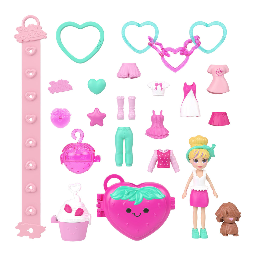 Polly Pocket PP Core Set de Juego pulsera con charms