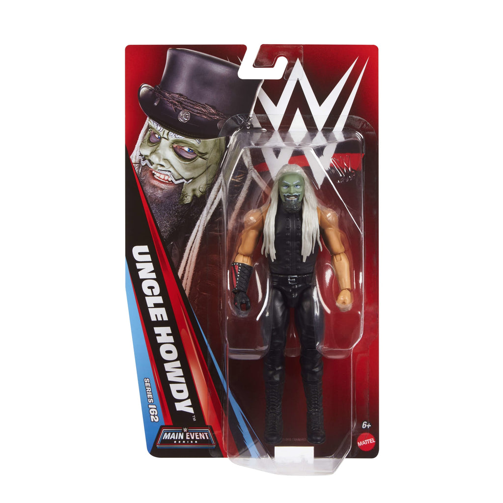 WWE Uncle Howdy Action Figure, Main Event Series #162, 6-Inch Collectible With Articulation