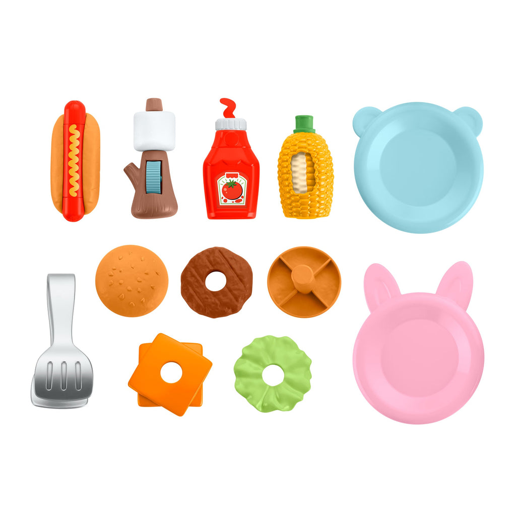 Fisher-Price Juguete para Bebés Amigos del Bosque Mi Primera Parrillada