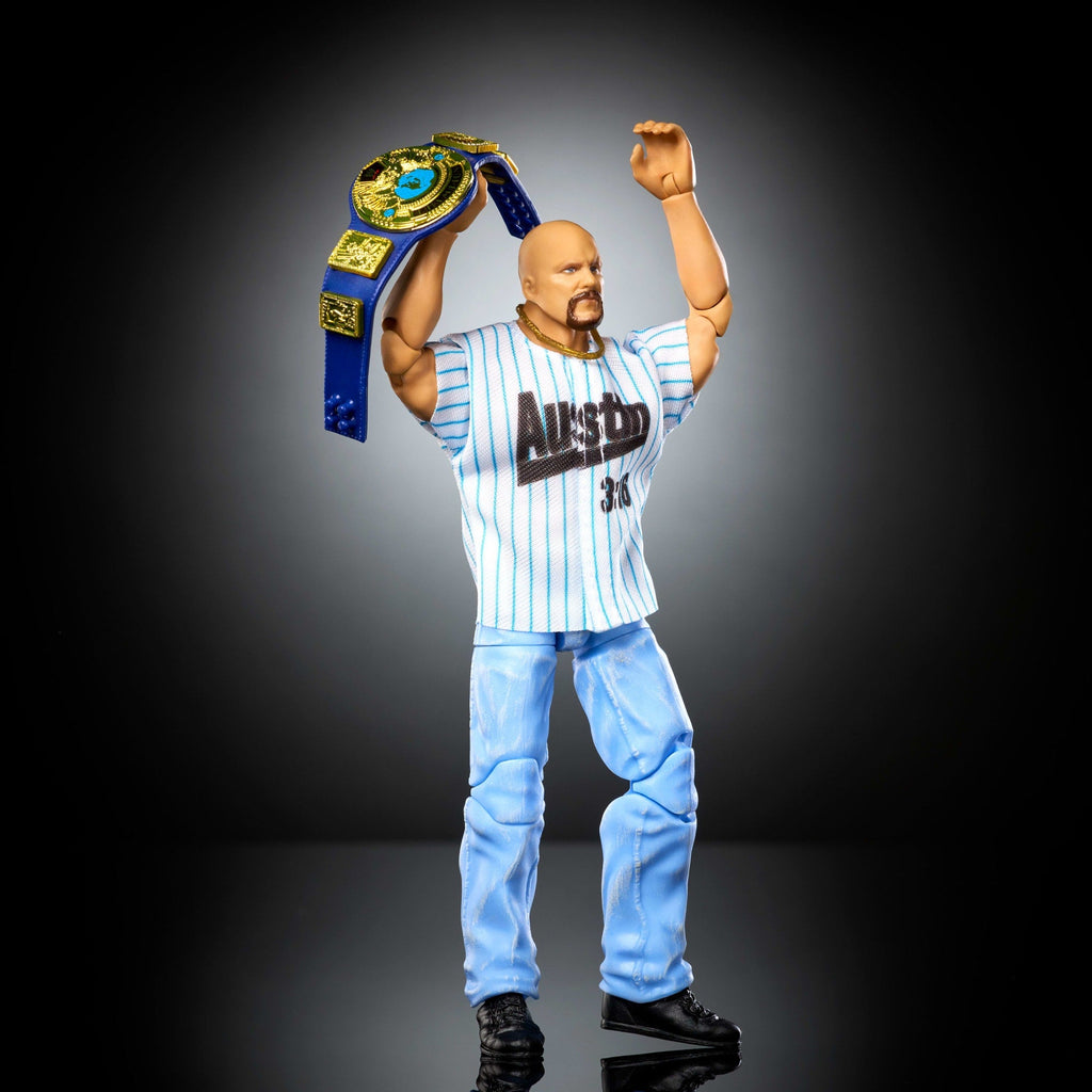 WWE Elite Legends “Stone Cold” Steve Austin Action Figure & Accessories, Series 30 6-Inch Set