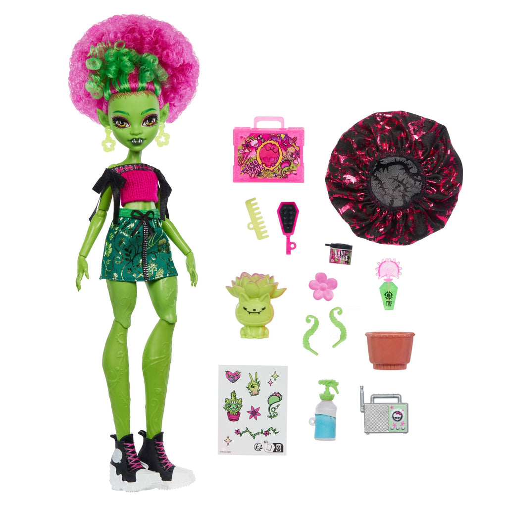 Monster High Coffret Secrets de Beauté Terreur & Bien-Être Venus Mcflytrap