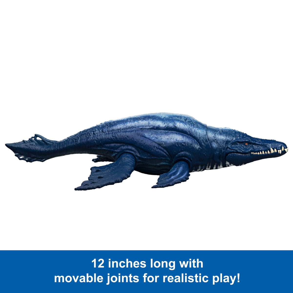 Jurassic World Wild Roar Brachauchenius Dinosaur Action Figure Toy, Attack, Light & Sound, Scan Code