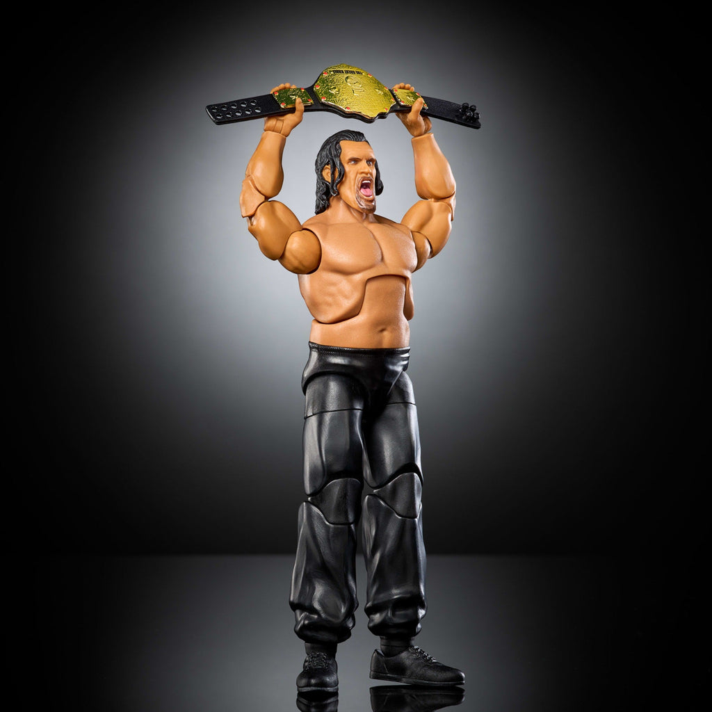 WWE Elite Great Khali Smash Action Figure, Series #123 Set, 6-Inch Collectible With Accessories