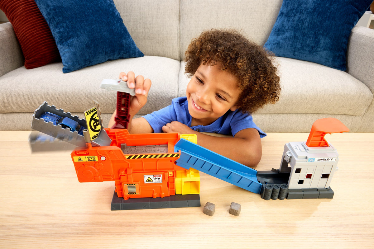 Matchbox The Movie Smalley's Launch & Crush Playset Inspired By The Film, 1 Toy Die-Cast Car
