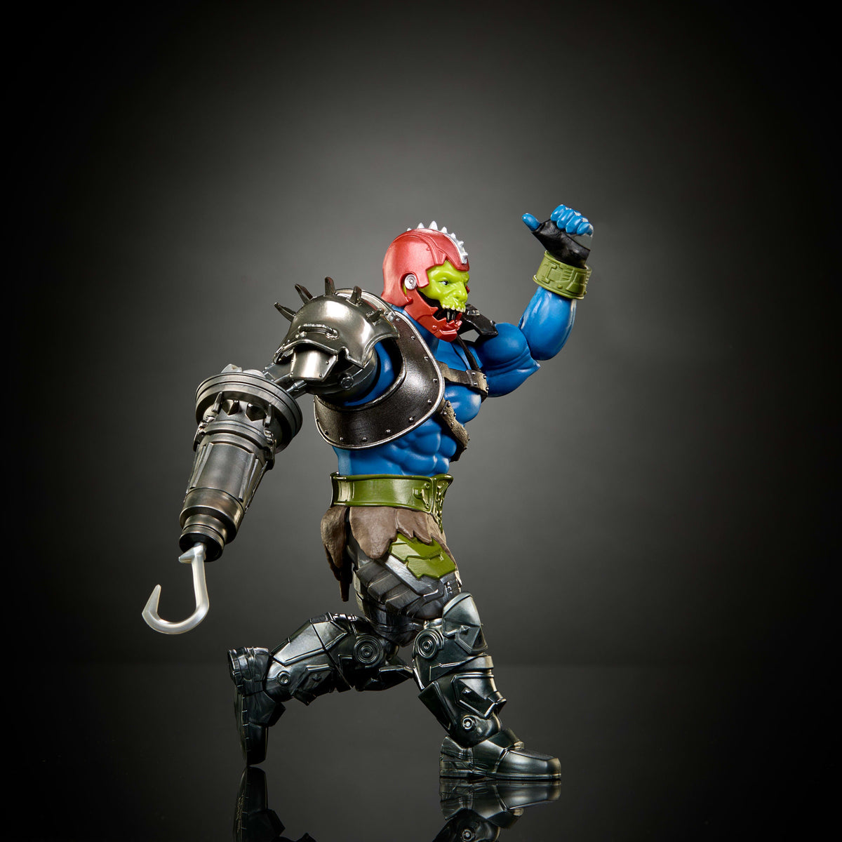 Masters Of The Universe 2026 Movie Origins Deluxe Trap Jaw Action Figure Villain Toy, Accessories