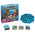 Deep Sea Diamond Dive Family Board Game For Kids And Adults With Easy Rules And Quick Gameplay