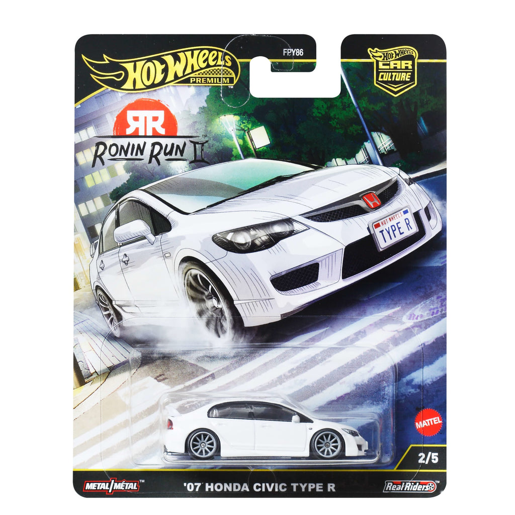 Hot Wheels Collector Vehículo de Colección Honda Civic FD2 Type-R
