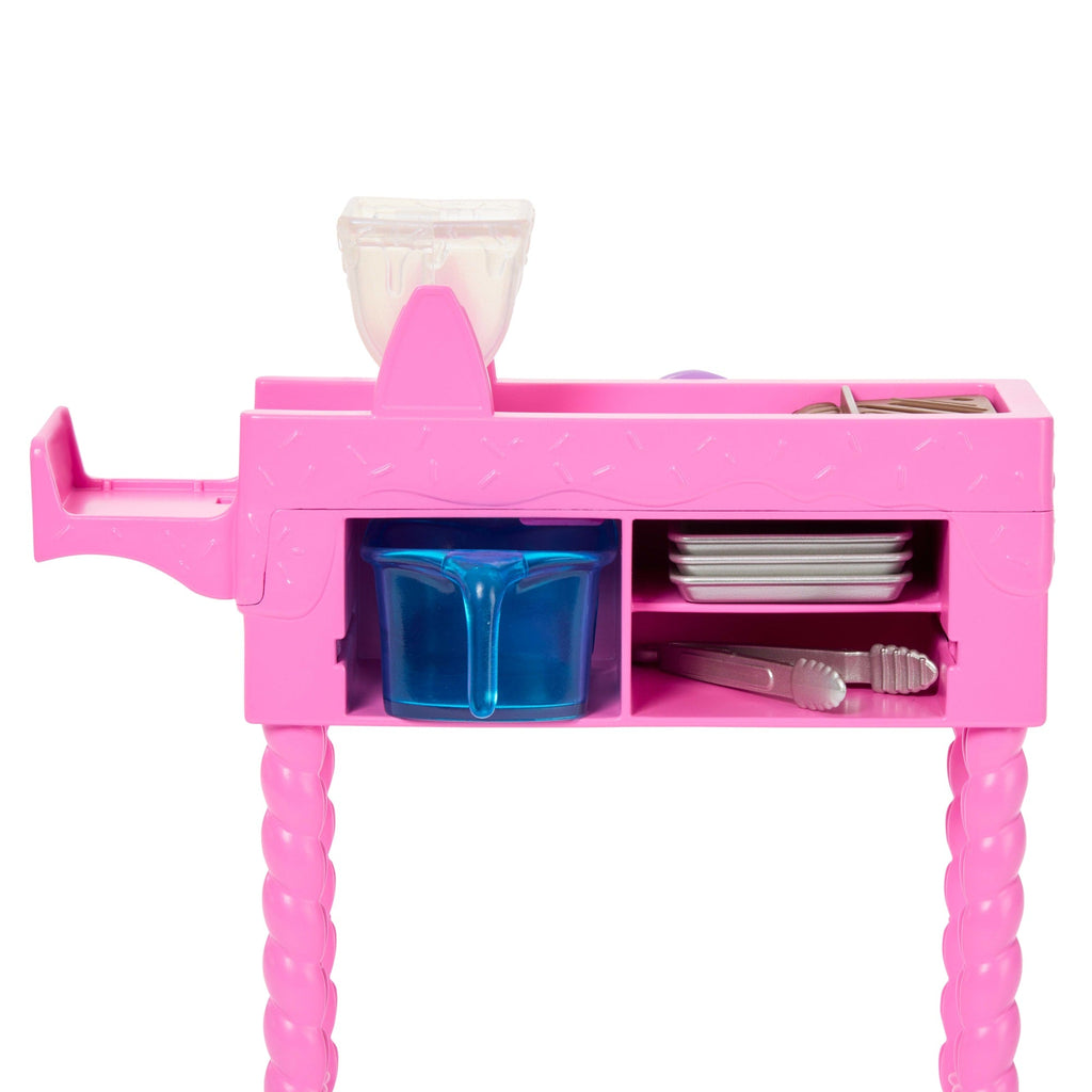 Barbie Careers Donut Shop Playset With Fashion Doll, Conveyor Belt, Accessories & Color-Change