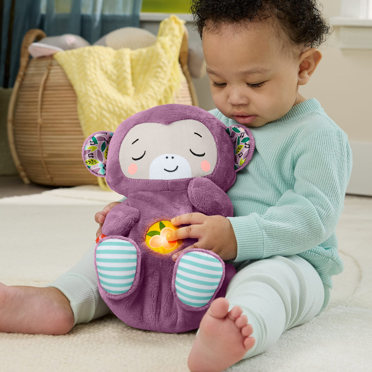 Fisher-Price Mon Singe Câlins Violet