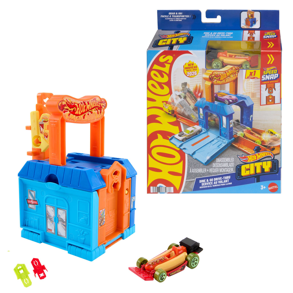 Hot Wheels City Pista de Brinquedo Pistas surpresa