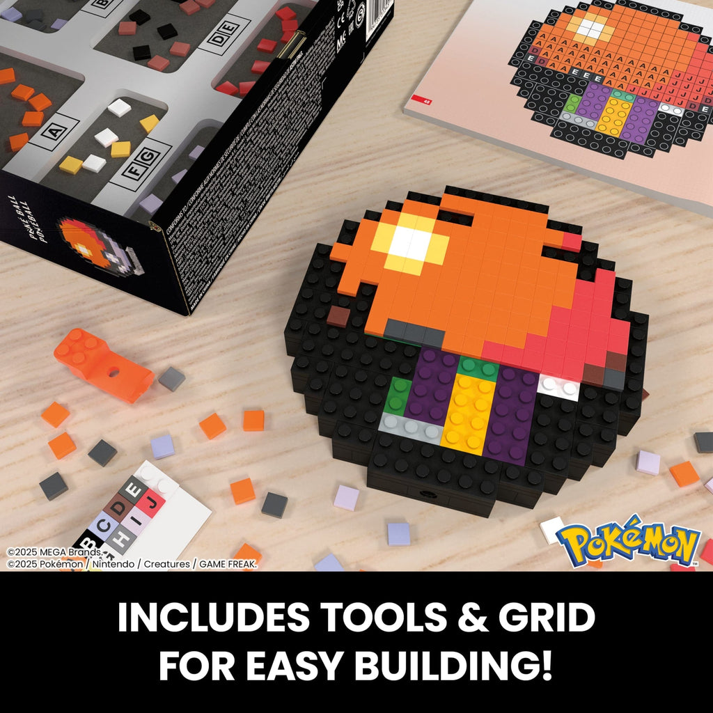 MEGA Pokémon Poké Ball Building Toy Kits (381 Pieces) For Collectors