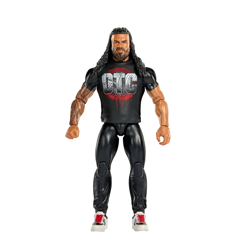 WWE Roman Reigns Action Figure, Main EVent Series #160, 6-inch Collectible With Articulation