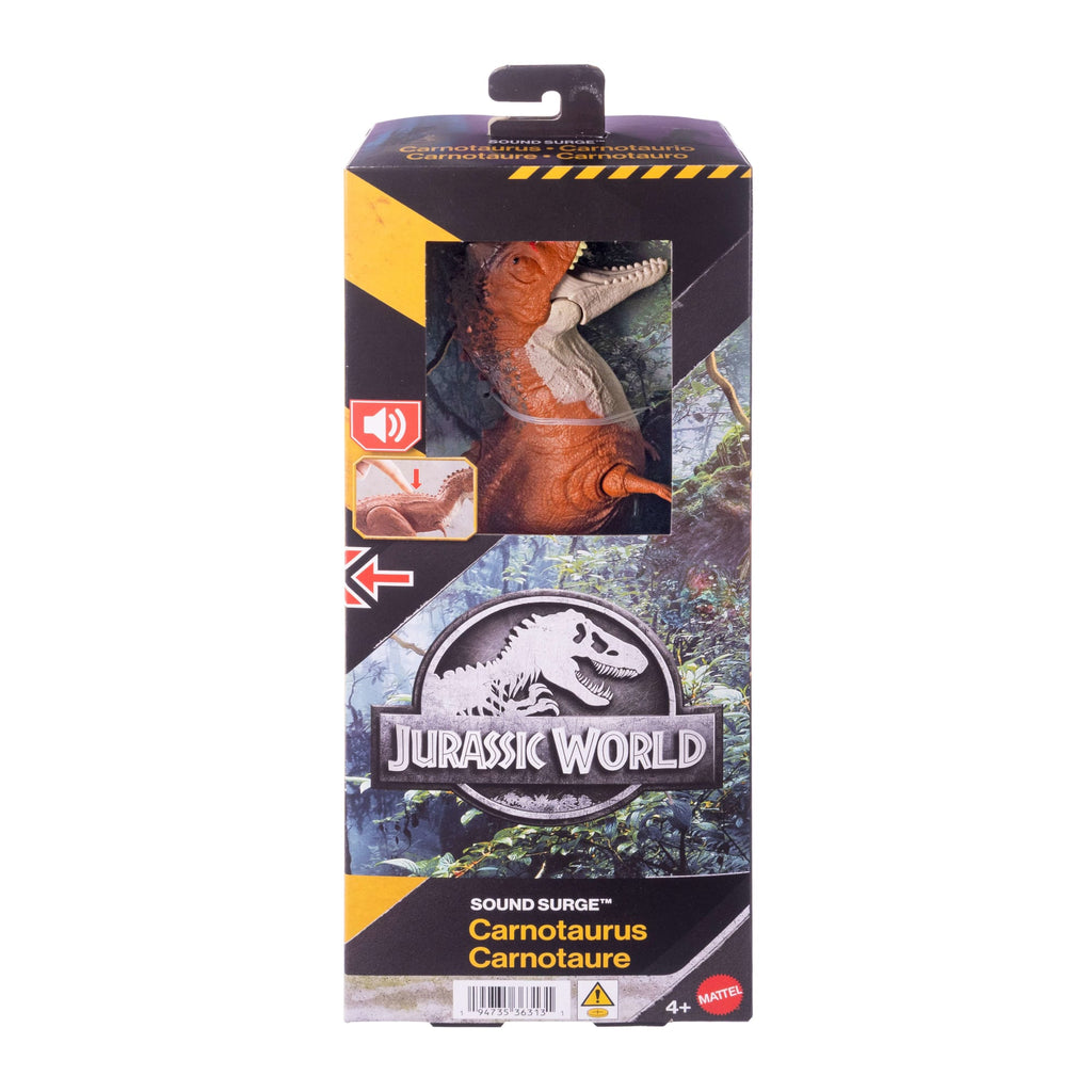 Jurassic World Rebirth Sound Surge Dinosaur Figures With Authentic Design And Roar Sounds