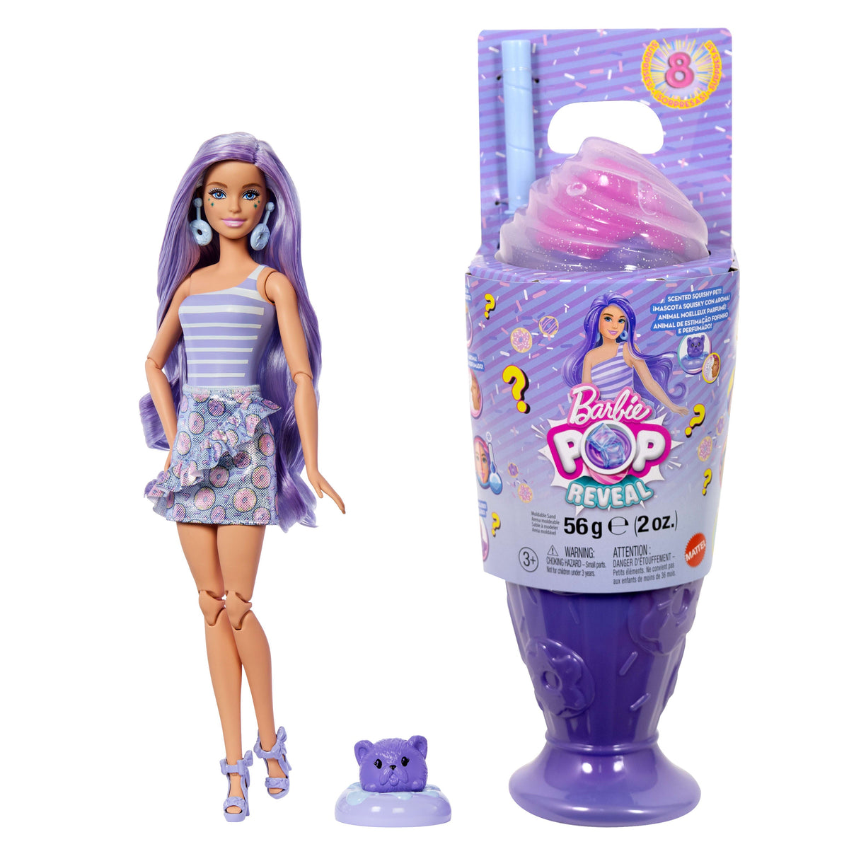 Barbie Pop Reveal Boneca Doces Surpresas