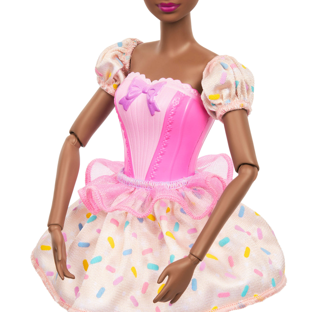 Barbie in The Nutcracker Land Of Sweets Ballerina Nikki Doll With Black Hair With Tutu And Candy Themed Accessories