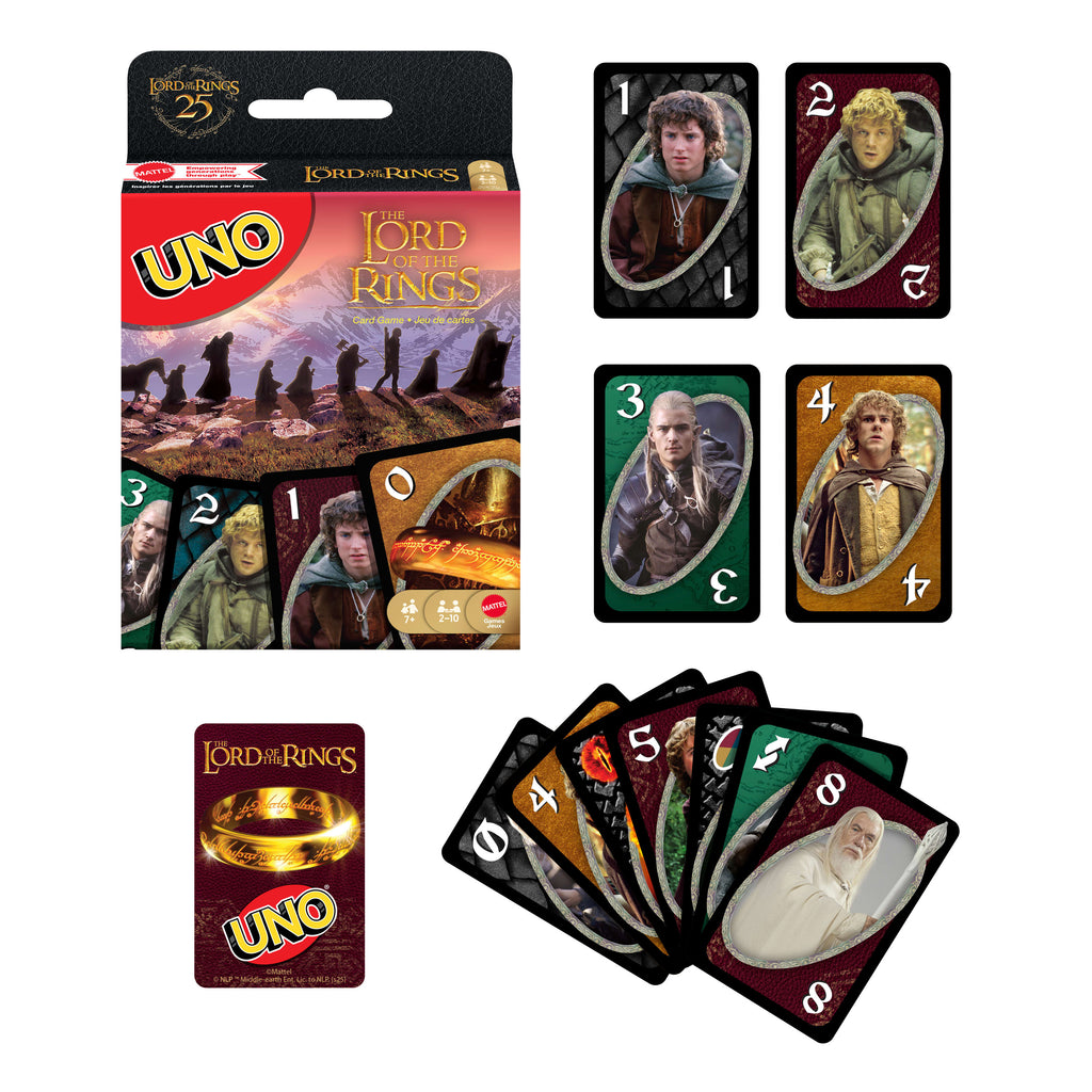 UNO Juego de Cartas Señor de los Anillos