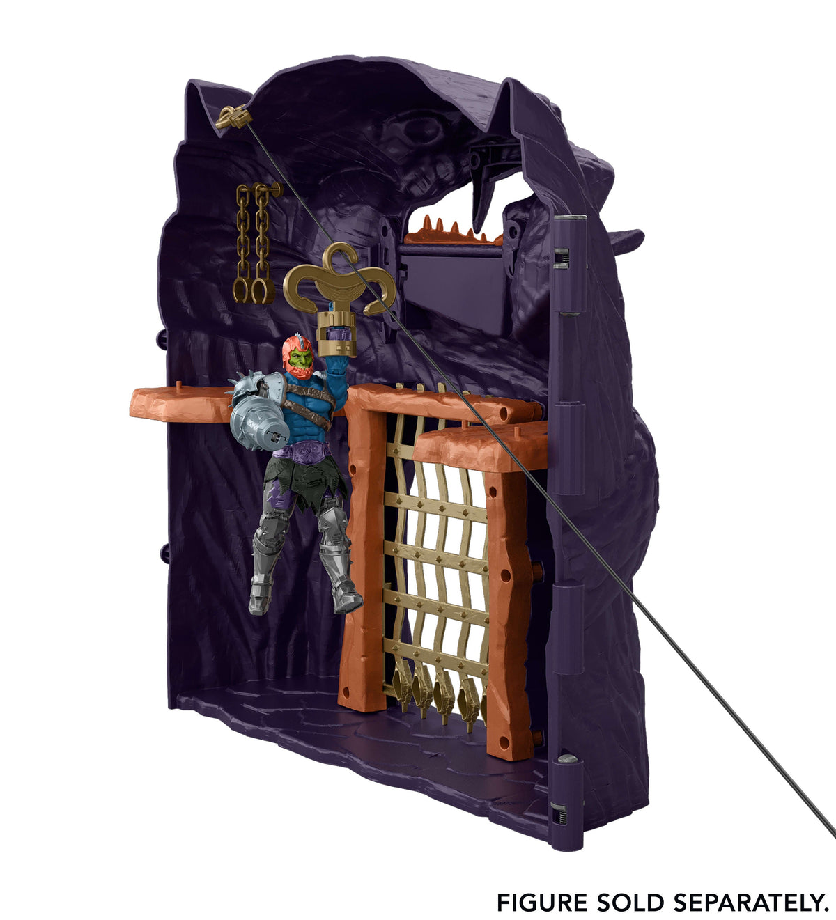 Masters Of The Universe Battle For Eternia Playset, Castle Grayskull, Snake Mountain & Skeletor