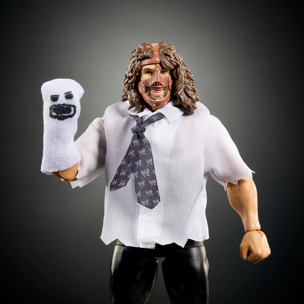 WWE Elite Collection Premium Live Event Mankind Action Figure Set, Summerslam Series Collectible