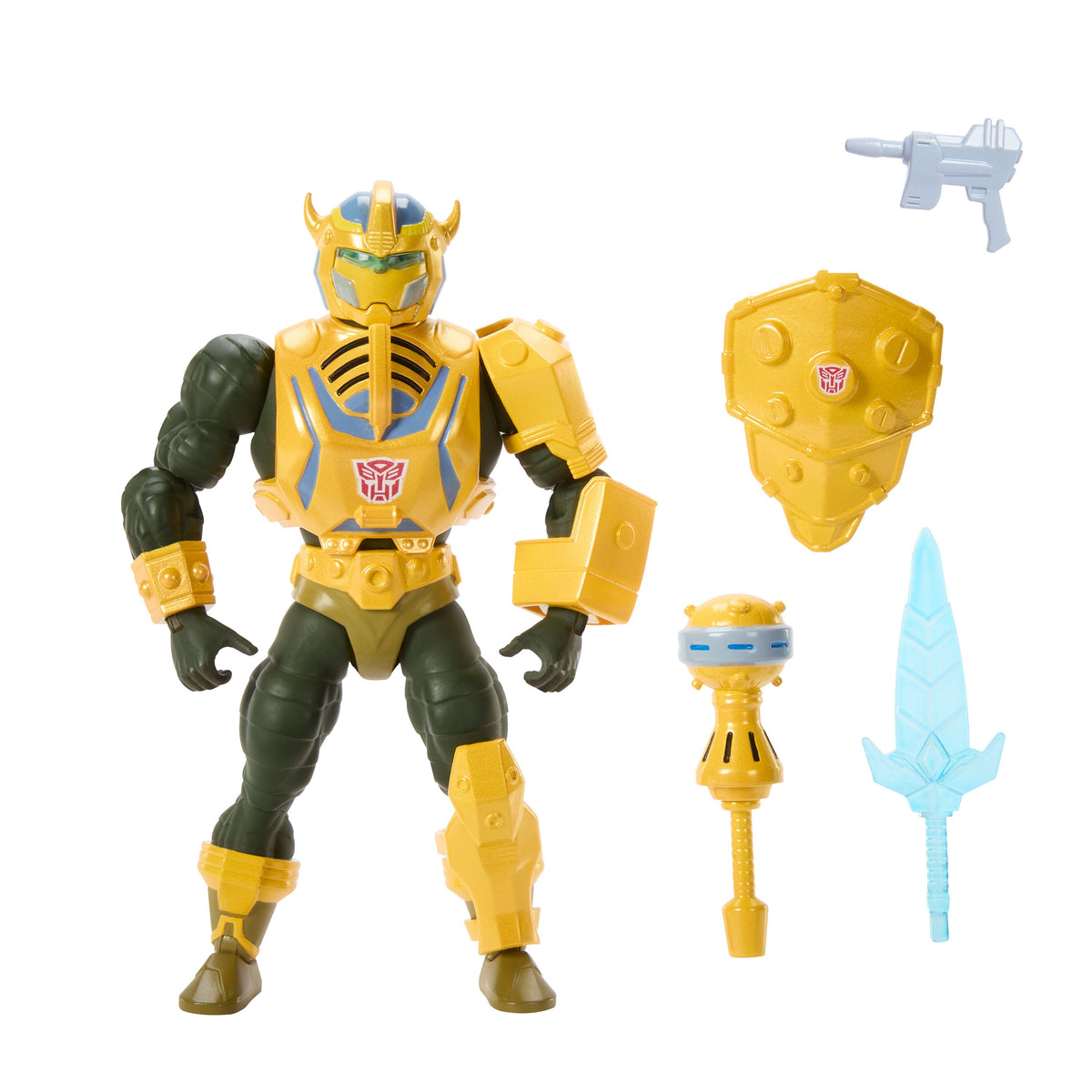 Masters of the Universe Origins Figura de Acción Man-At-Arms Armadura Bumblebee