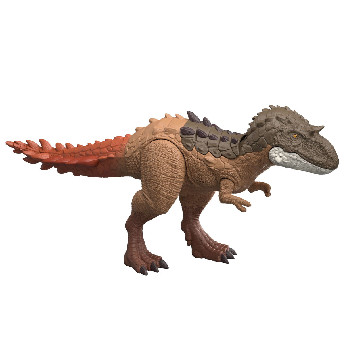 Jurassic World Gigantic Thrashers Gorgosaurus Dinosaur Action Figure Toy, 2 Attacks & EVolve Feature
