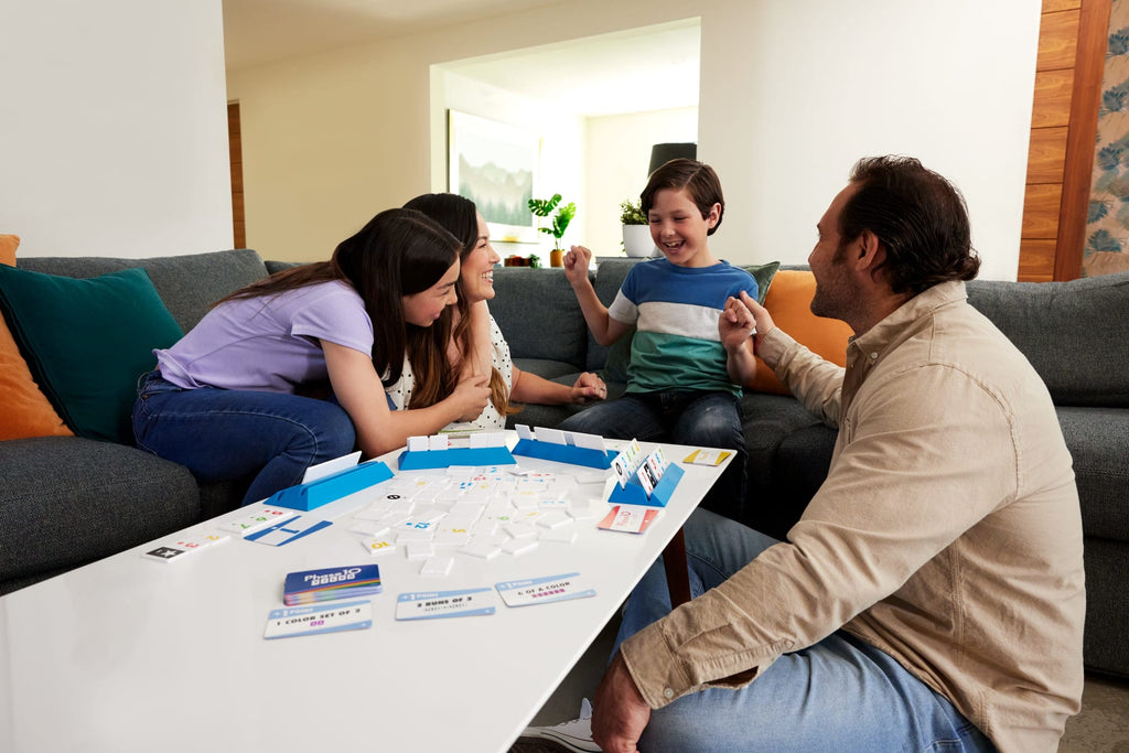 Phase 10 Tiles Game, Family Tile-Based Game With Rummy-Type Play For 2-6 Players