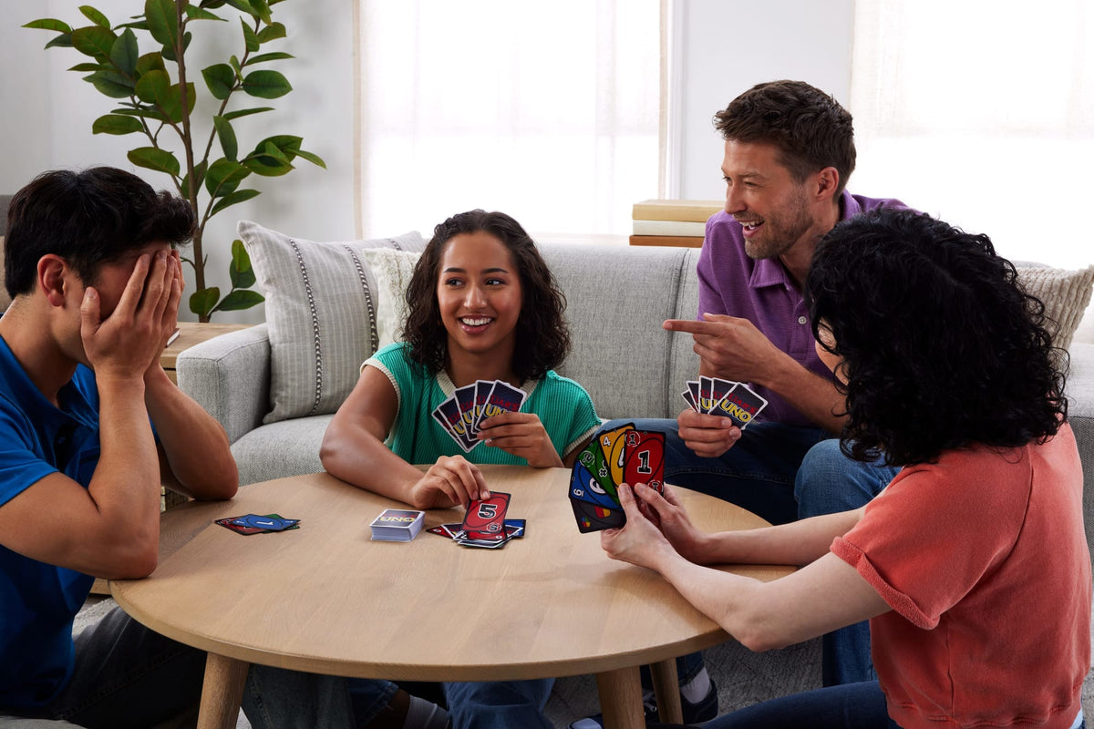 Liar's UNO Card Game For Adults, Kids, Families, Parties & Game Nights, Trick Play & Bluffing