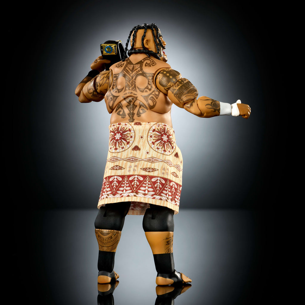 Wwe Figurine Articulée Ultimate Umaga