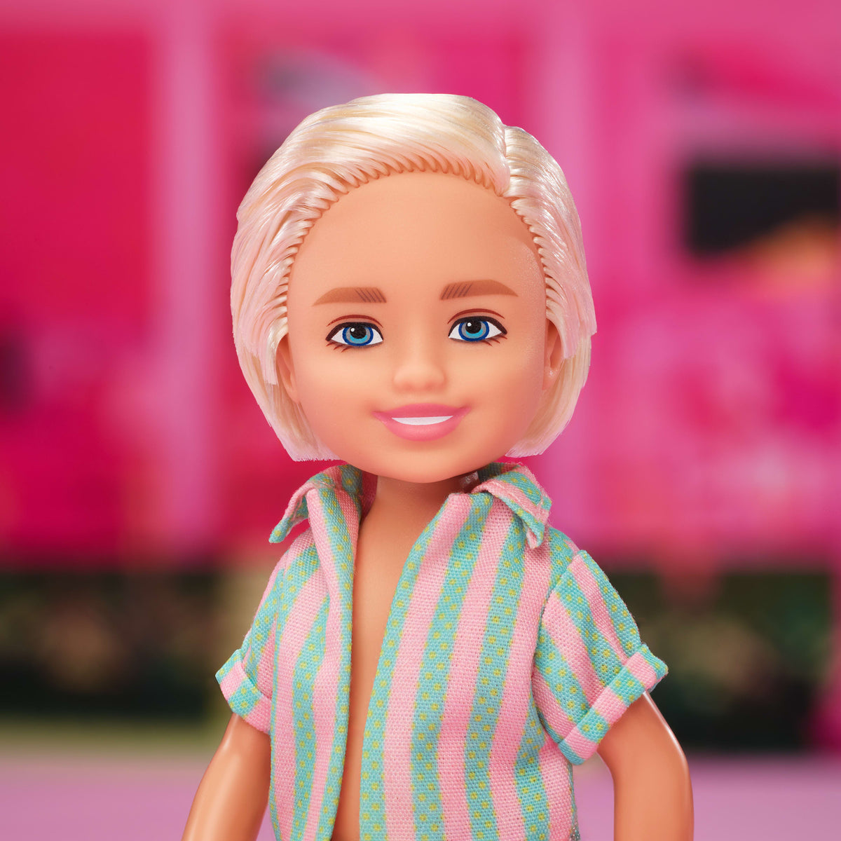 Barbie The Movie Chelsea Collectible 4-Pack Dolls, Includes Barbie, Ken, President Barbie, & Gloria Characters