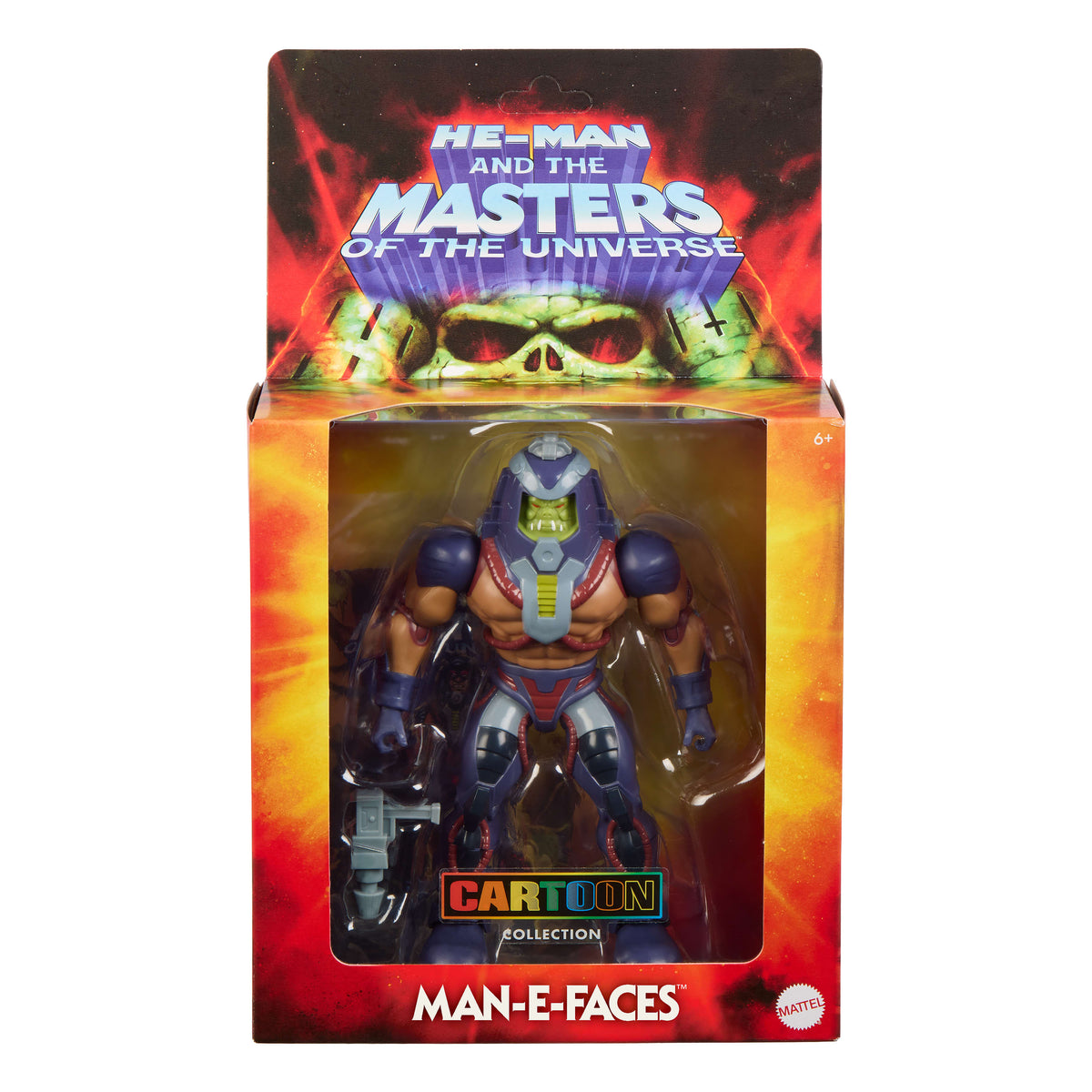 Masters Of The Universe Origins 200X Cartoon Collection Man-E-Faces 5.5 Inch Deluxe Action Figure Toy