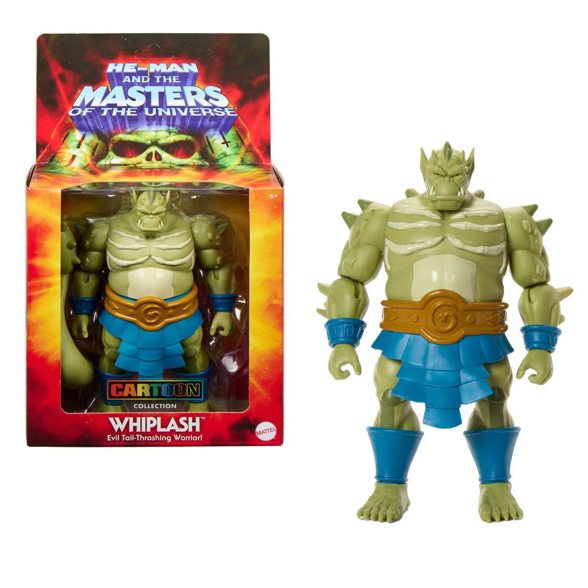 Masters Of The Universe Origins 200X Cartoon Collection Whiplash 5.5 Inch Deluxe Action Figure Toy
