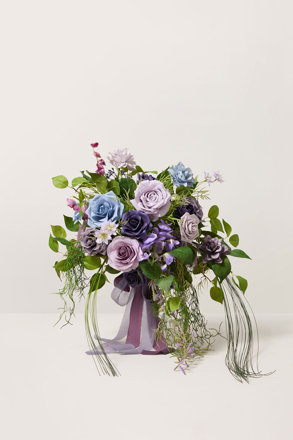 Small Free-Form Bridal Bouquet in Ethereal Purple Dream