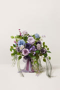 Small Free-Form Bridal Bouquet in Ethereal Purple Dream