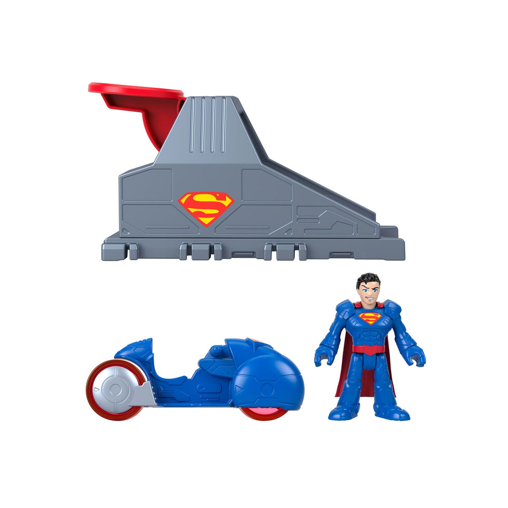 Imaginext DC Super Friends Juguete Lanzador de Superman