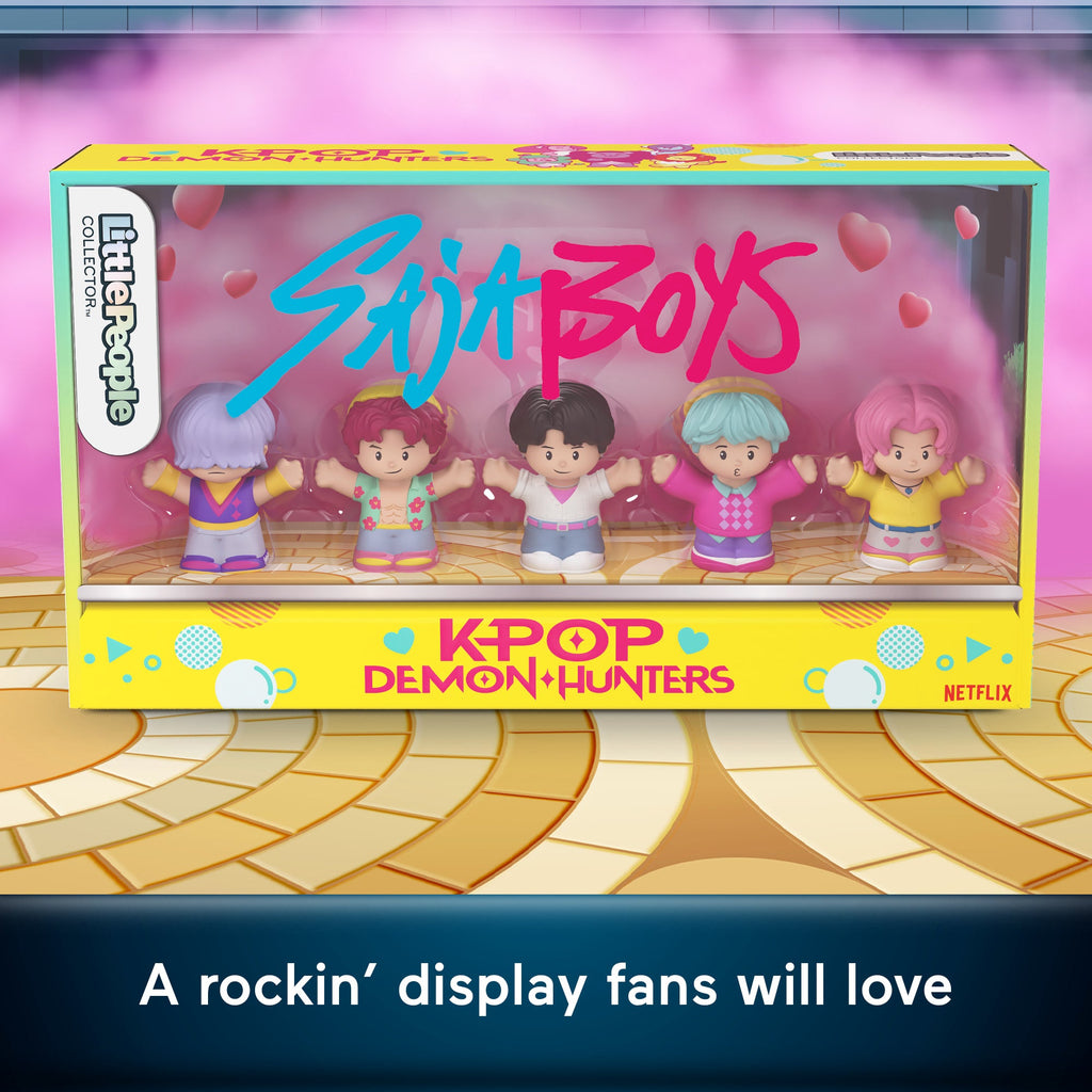 Little People Collector Kpop Demon Hunters: Saja Boys Special Edition Set, 5 Figures