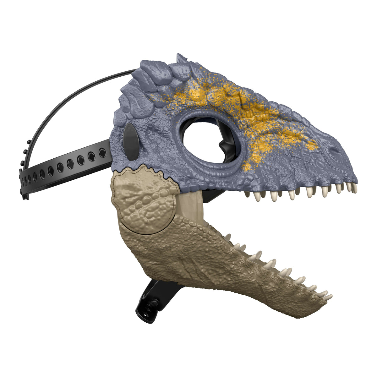 Jurassic World Giganotosaurus Dinosaur Movie Mask, Role Play Headgear, Jaw Opens To Chomp