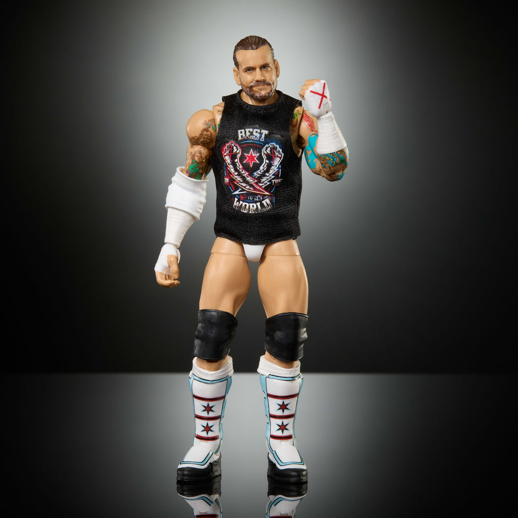 Wwe Figurine Articulée Élite Cm Punk