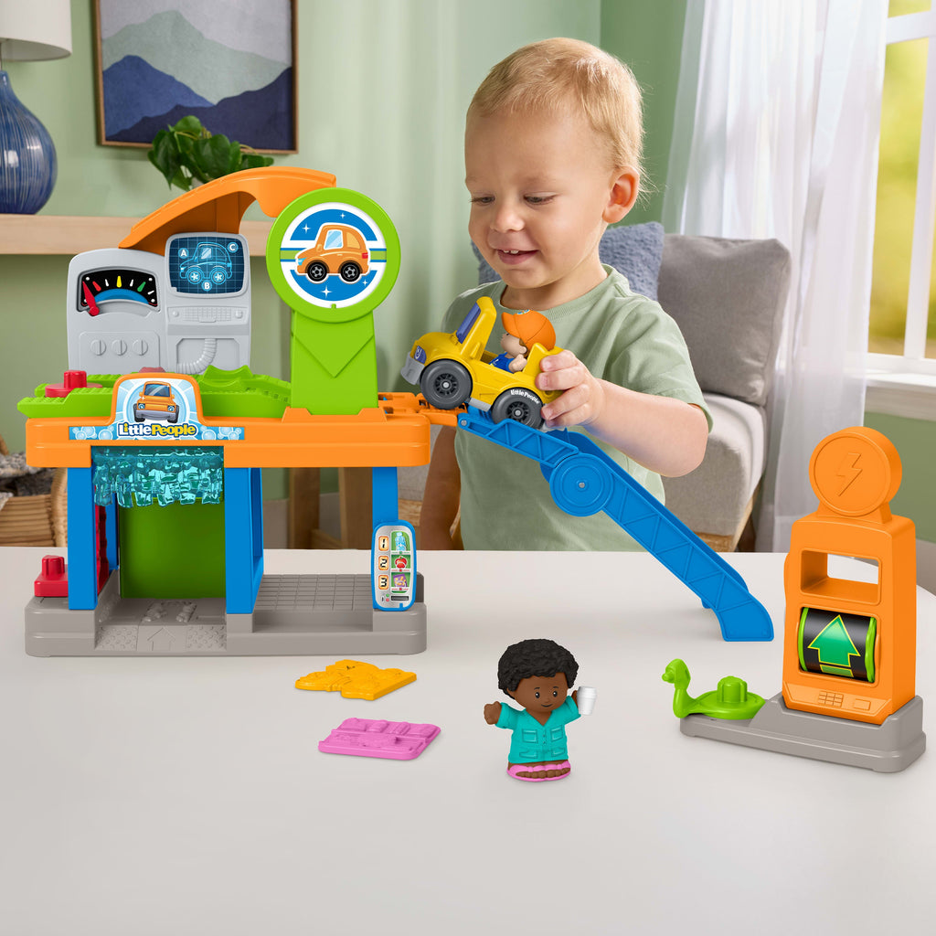 Fisher-Price La Station de Lavage Rigolote Little People