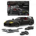 Mattel Brick Shop Hot Wheels ’94 Toyota Supra Mkiv Building Toy Kit (824 Pieces), For Collectors
