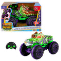 Hot Wheels Monster Trucks Mutant Chaos Wreckin’ Wolf RC, Battery-Powered Remote-Control Toy