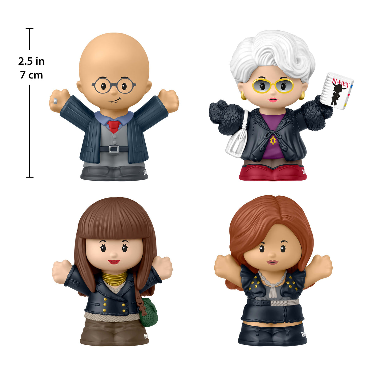 Little People Collector The Devil Wears Prada Special Edition Set For Movie Fans, 4 Figures