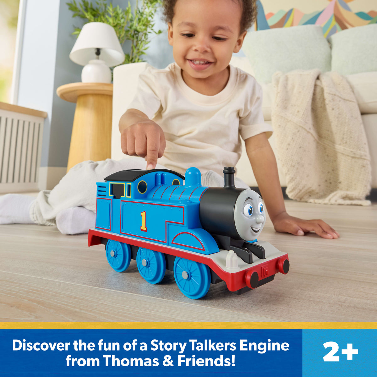 Thomas & Friends By Fisher-Price, Toy Thomas Train Engine With Sound Effects, Battery-Powered