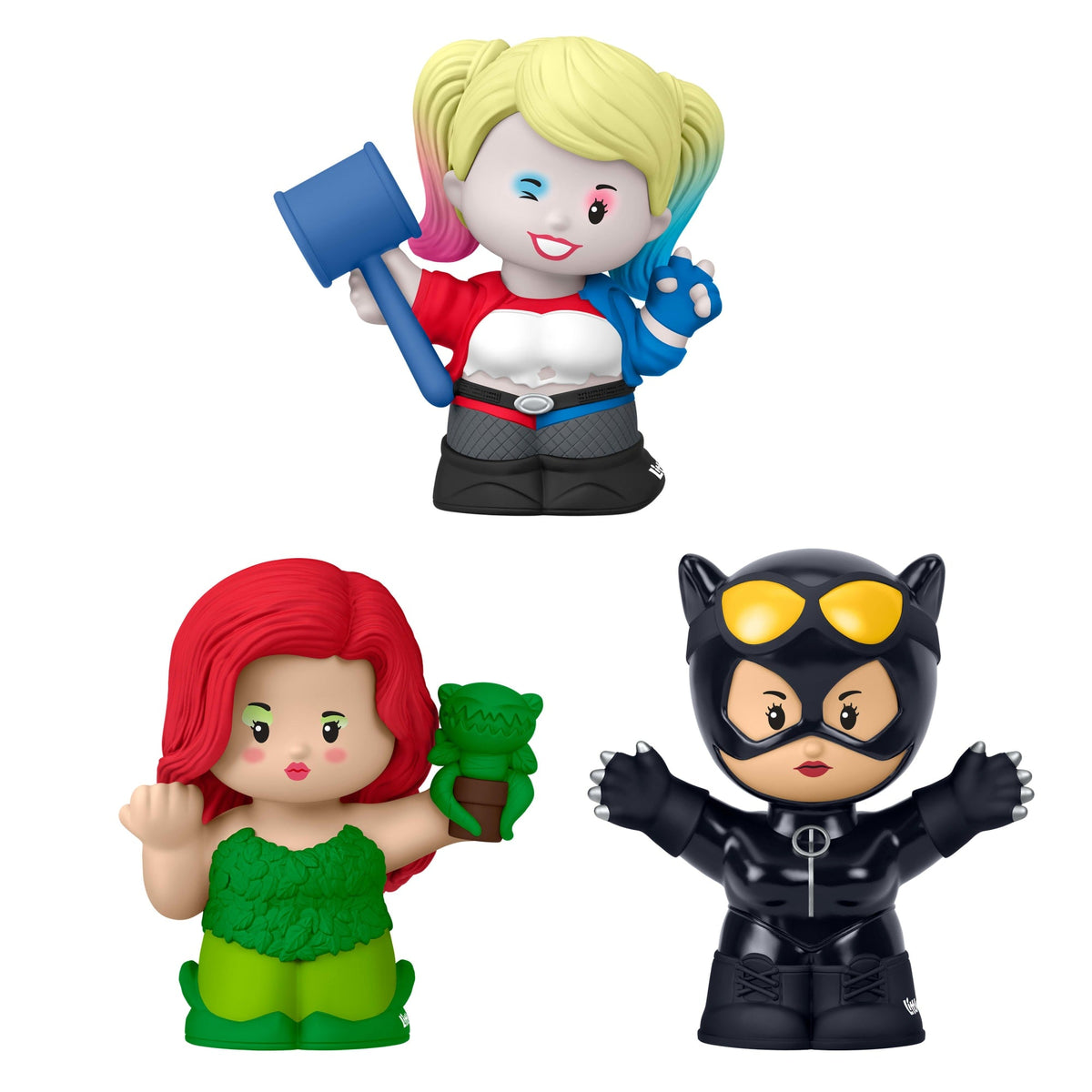 Coffret Collector Little People Super-Vilains Dc-3 Figurines
