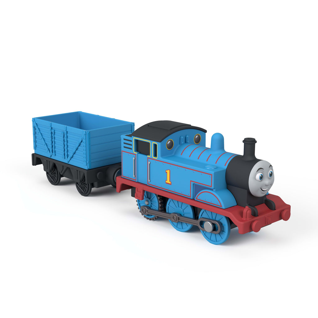 Thomas & Friends By Fisher-Price Motorized Thomas Engine, Battery-Powered Toy Train & Cargo