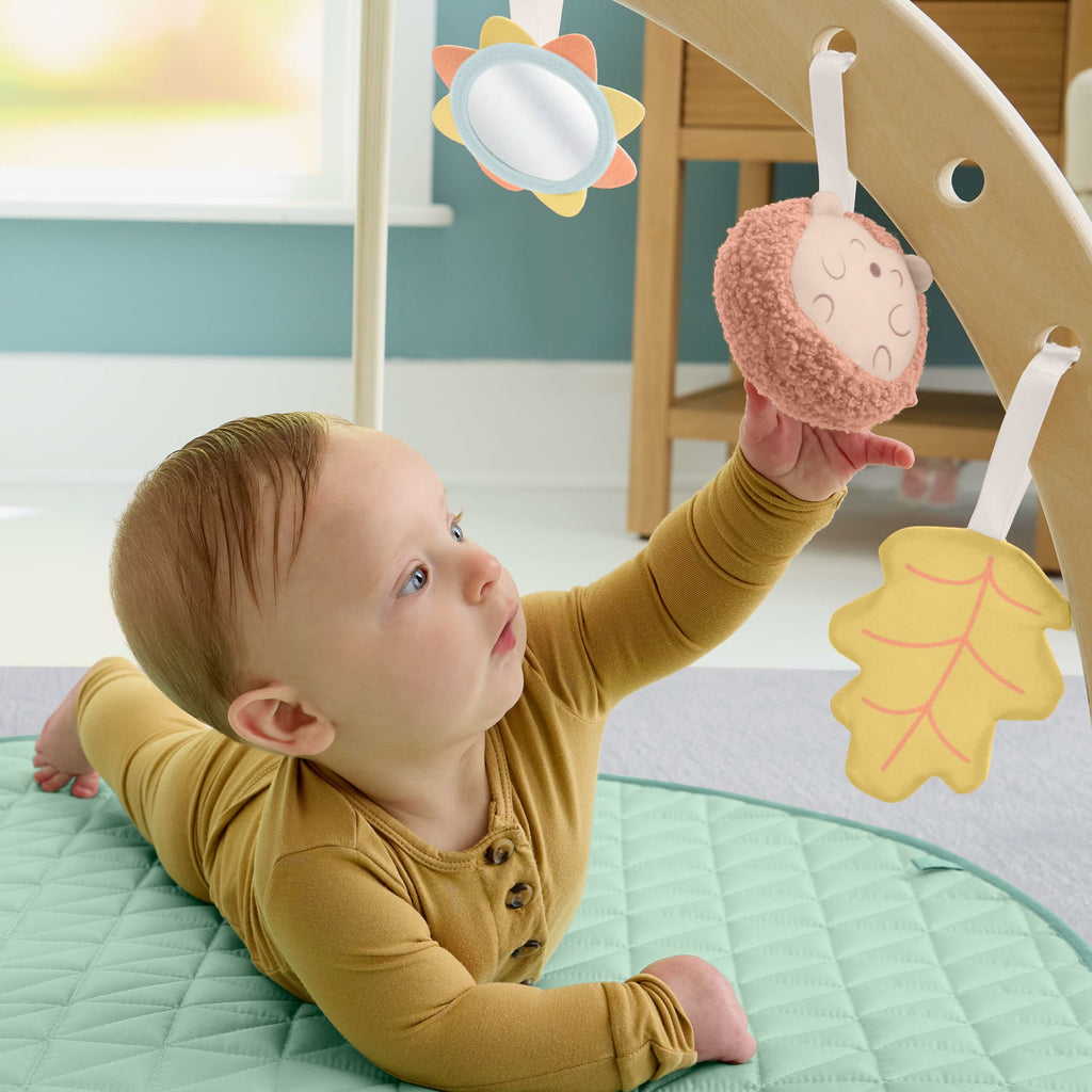 Fisher-Price – Tapis D’Activités de Luxe en Bois, Jouets de Développ.