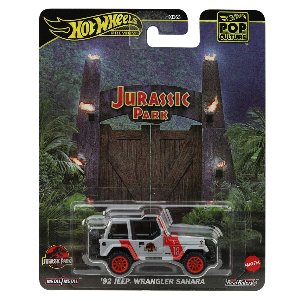 Hot Wheels Collector Vehículo de Colección Auto Jurassic Park Jeep